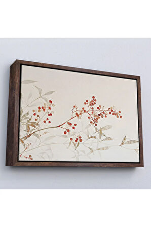 Ahşap Çerçeveli Akiko Niikura Nenden Tablosu-7037