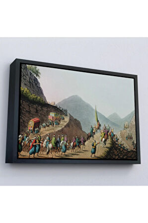 Ahşap Çerçeveli Balkan Savaşı Tablosu-7039