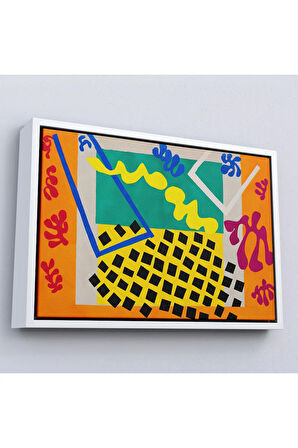 Ahşap Çerçeveli Henri Matisse - Las Codomas Tablo-7080