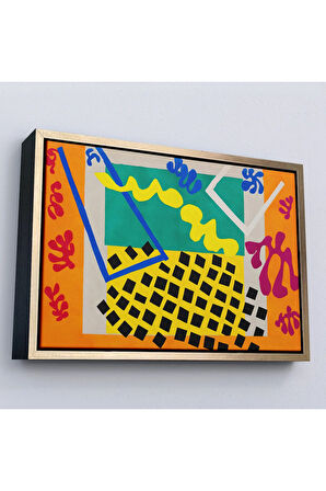 Ahşap Çerçeveli Henri Matisse - Las Codomas Tablo-7080