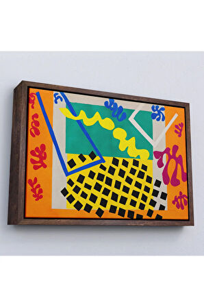 Ahşap Çerçeveli Henri Matisse - Las Codomas Tablo-7080