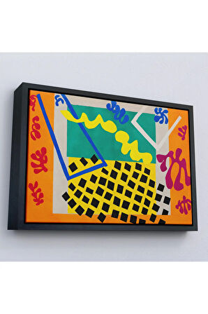 Ahşap Çerçeveli Henri Matisse - Las Codomas Tablo-7080