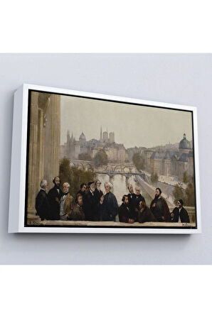 Ahşap Çerçeveli Henri Gervex - Yüzyılın Panoraması Rousseau Tablo-7095