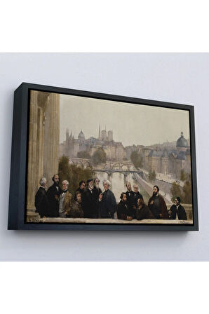 Ahşap Çerçeveli Henri Gervex - Yüzyılın Panoraması Rousseau Tablo-7095