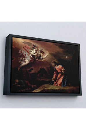 Ahşap Çerçeveli Sessizliğin İçinde Bir Davet Tablosu-7192