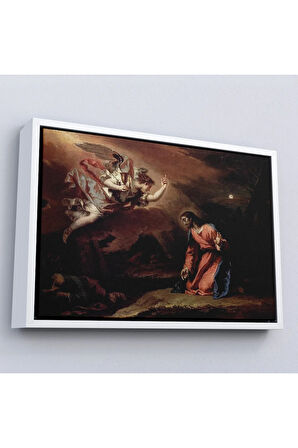 Ahşap Çerçeveli Sessizliğin İçinde Bir Davet Tablosu-7192