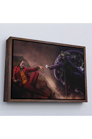 Ahşap Çerçeveli Joker Tablosu-7194