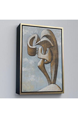 Ahşap Çerçeveli Pablo Picasso - Figür Tablosu-7300