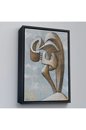 Ahşap Çerçeveli Pablo Picasso - Figür Tablosu-7300