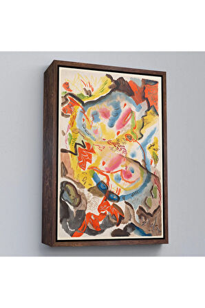 Ahşap Çerçeveli Fritz Stuckenberg - Formlar Tablosu - Forms-7305