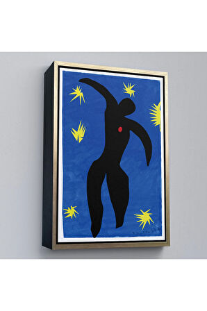 Ahşap Çerçeveli Henri Matisse - Icarus Tablo-7325