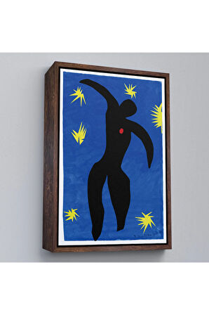 Ahşap Çerçeveli Henri Matisse - Icarus Tablo-7325