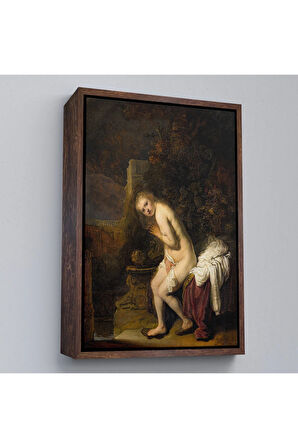 Ahşap Çerçeveli Archibald Thorburn - Sülün Tablosu - Temminckstragopan-7414