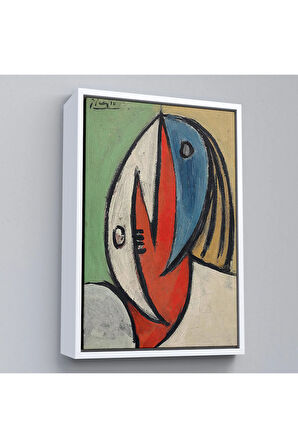 Ahşap Çerçeveli Joan Miro - Gerçeküstü Soyut Tablo-7416