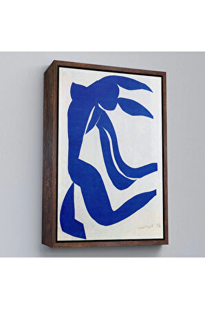 Ahşap Çerçeveli Henri Matisse - Akan Saçlar Tablosu - The Flowing Hair-7437