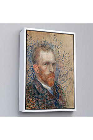 Ahşap Çerçeveli Vincent Van Gogh - Portre Tablo-7463