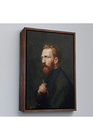 Ahşap Çerçeveli John Peter Russell - Vincent Van Gogh Tablosu-7469