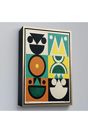 Ahşap Çerçeveli Auguste Herbin - Vıolon Tablo-7482