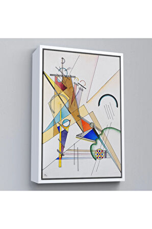 Ahşap Çerçeveli Wassily Kandinsky Gewebe Tablo-7493