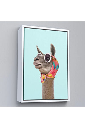 Ahşap Çerçeveli Sosyetik Lama Tablosu-7678