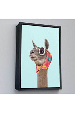 Ahşap Çerçeveli Sosyetik Lama Tablosu-7678