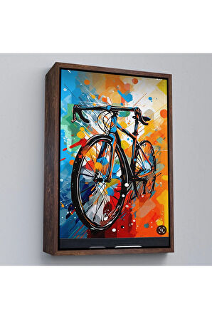 Ahşap Çerçeveli Yarış Bisikleti Tablo-7703