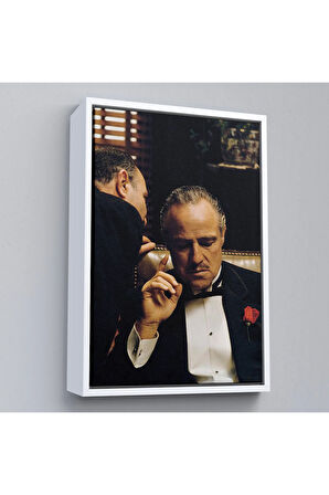 Ahşap Çerçeveli Godfather Film Tablo-7704