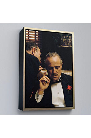 Ahşap Çerçeveli Godfather Film Tablo-7704