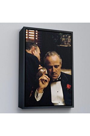 Ahşap Çerçeveli Godfather Film Tablo-7704