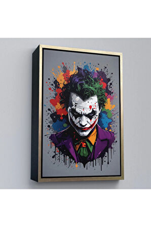 Ahşap Çerçeveli Joker Tablosu-7713