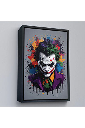 Ahşap Çerçeveli Joker Tablosu-7713