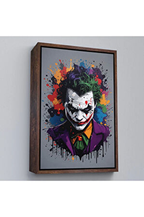 Ahşap Çerçeveli Joker Tablosu-7713