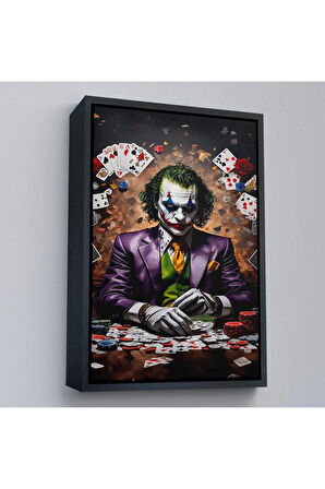 Ahşap Çerçeveli Joker Tablosu-7720