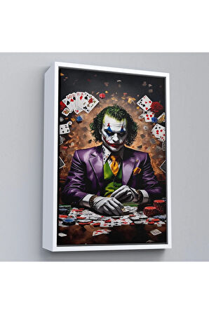 Ahşap Çerçeveli Joker Tablosu-7720