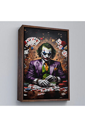 Ahşap Çerçeveli Joker Tablosu-7720
