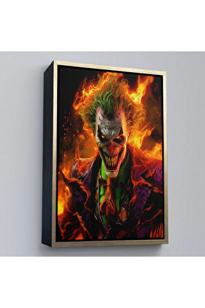 Ahşap Çerçeveli Joker Tablosu-7745