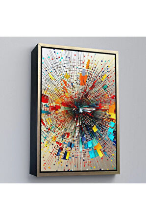 Ahşap Çerçeveli Enerji Patlama İlüstirasyonu Tablo-7762