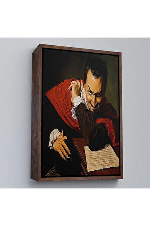 Ahşap Çerçeveli Mefistofeles, James Himsworth Tablo-7765