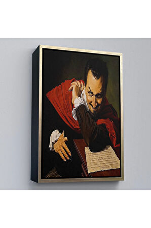 Ahşap Çerçeveli Mefistofeles, James Himsworth Tablo-7765