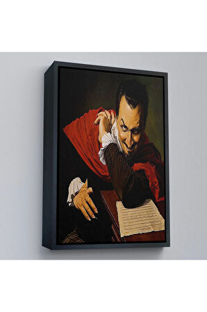 Ahşap Çerçeveli Mefistofeles, James Himsworth Tablo-7765