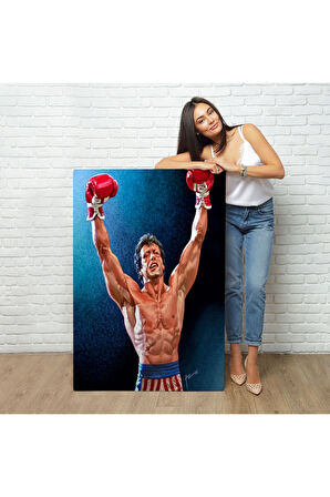 Sylvester Stallone Rocky Tablo-7782