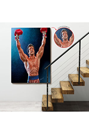 Sylvester Stallone Rocky Tablo-7782