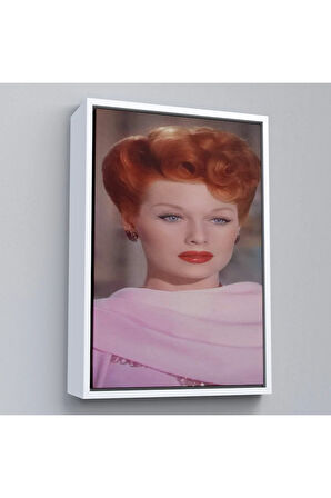 Ahşap Çerçeveli Lucille Topuzu Tablosu-7792