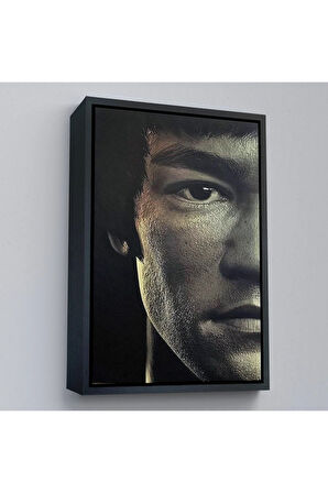 Ahşap Çerçeveli Bruce Lee Tablosu-7823