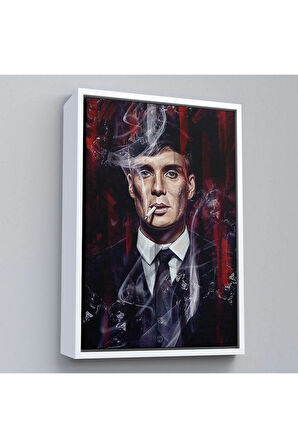 Ahşap Çerçeveli Thomas Shelby - Tommy Shelby Tablo-7842