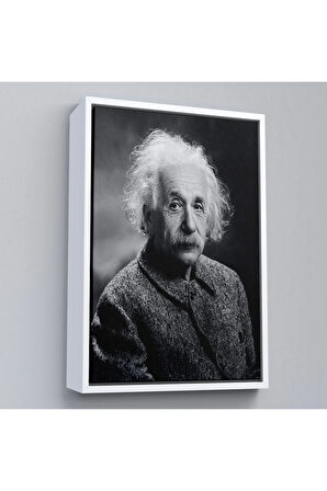 Ahşap Çerçeveli Albert Einstein Tablo-7845