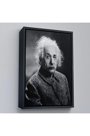 Ahşap Çerçeveli Albert Einstein Tablo-7845
