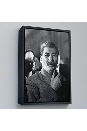 Ahşap Çerçeveli Joseph Stalin Rusya Ve Sovyetler Birliği Sscb Tablo-7936