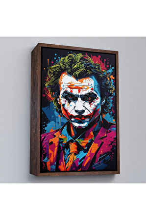 Ahşap Çerçeveli Joker Tablosu-7937