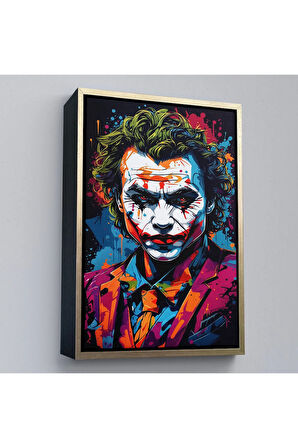 Ahşap Çerçeveli Joker Tablosu-7937